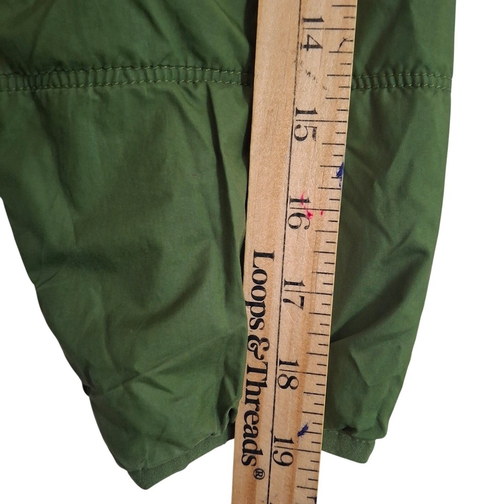 The North Face Boys Reversible Insulated Jacket Green Lime Hooded Boys M 10/12 - Picture 12 of 13